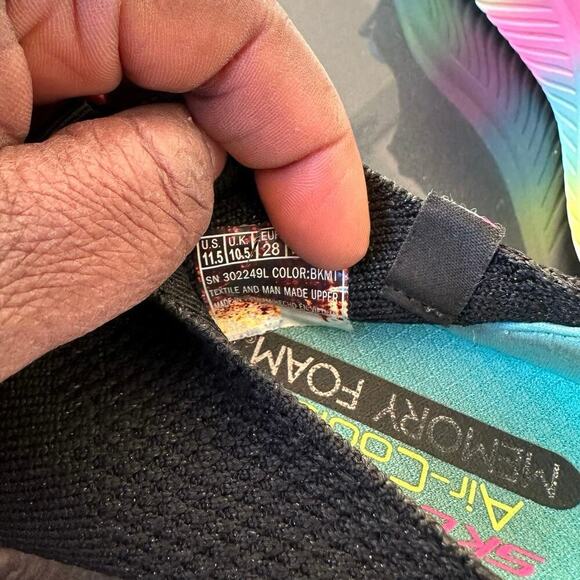 Skechers‎ Little Girl’s Ultra Flex 3.0 Color Joy Sneakers Size 11.5 - Picture 9 of 14